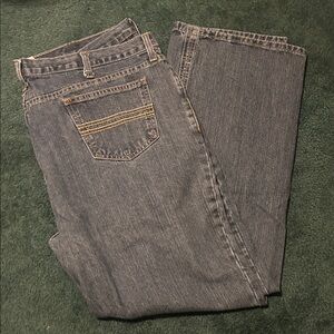 Cinch Men's Dark Blue Straight Jeans